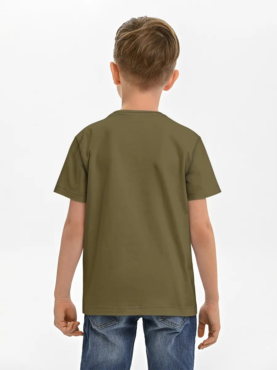 Детская базовая футболка / Солдатская форма