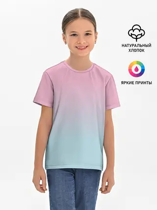 Детская базовая футболка / НЕЖНОСТЬ