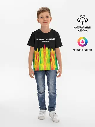 Детская базовая футболка / IMAGINE DRAGONS