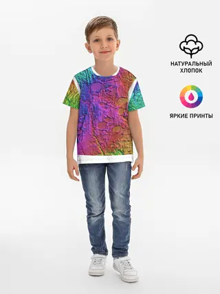 Детская базовая футболка / NEON