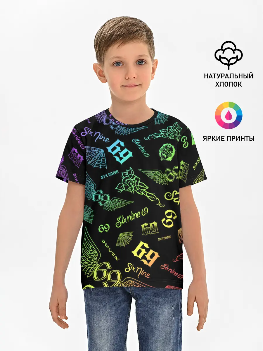 Детская базовая футболка / 6IX9INE