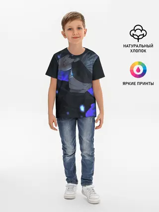 Детская базовая футболка / Магическая битва