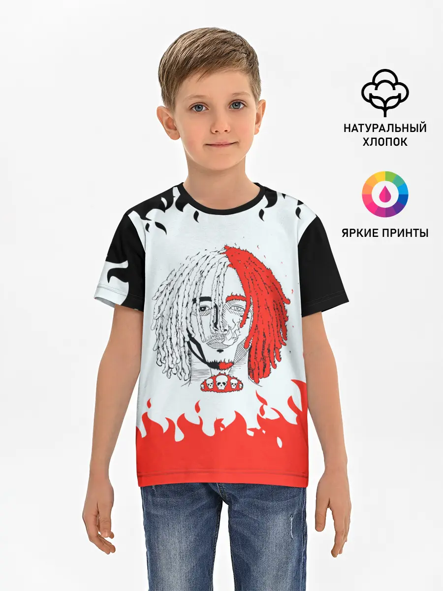 Детская базовая футболка / LIL PUMP | ЛИЛ ПАМП