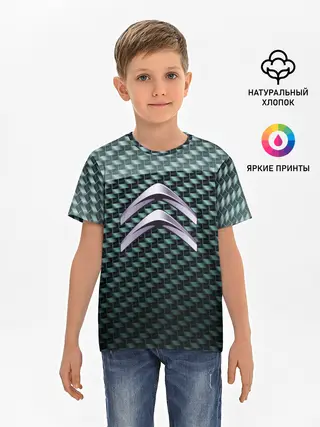 Детская базовая футболка / Citroen SPORT