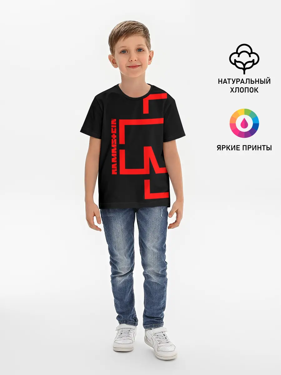 Детская базовая футболка / RAMMSTEIN