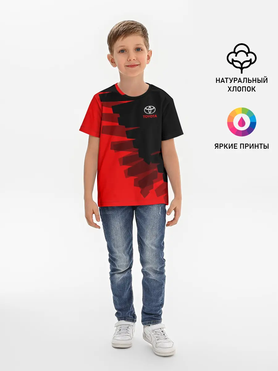 Детская базовая футболка / TOYOTA SPORT