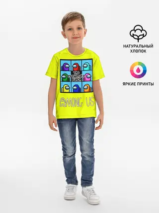 Детская базовая футболка / The Crewmate Bunch