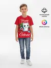 Детская базовая футболка / Happy Catmas