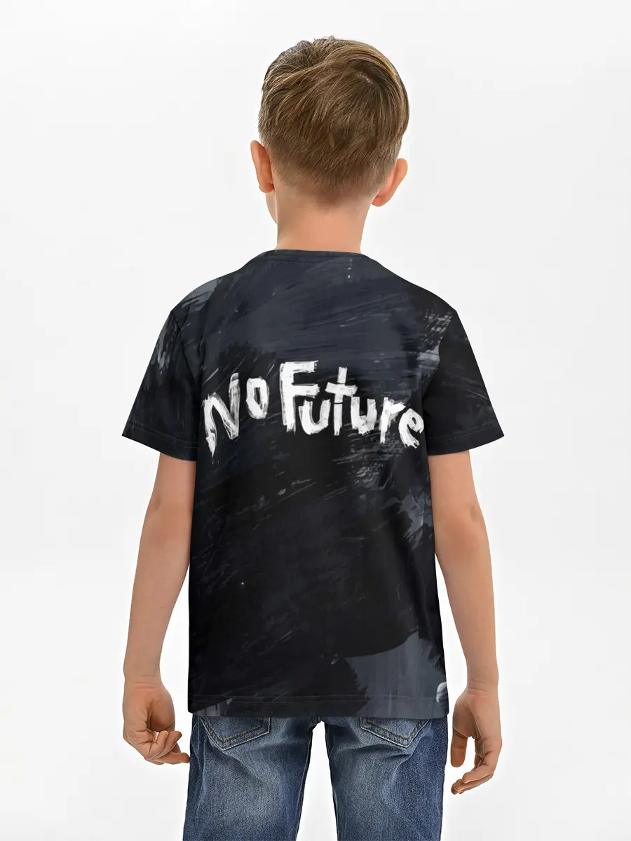 Детская базовая футболка / DARK - No Future