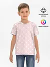 Детская базовая футболка / мелкий горох