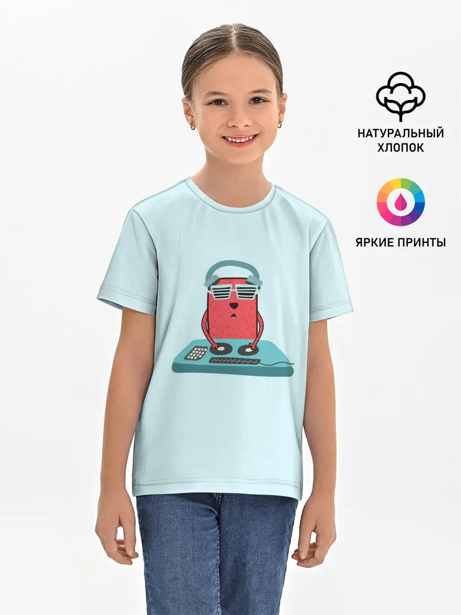 Детская базовая футболка / Воспроизведение