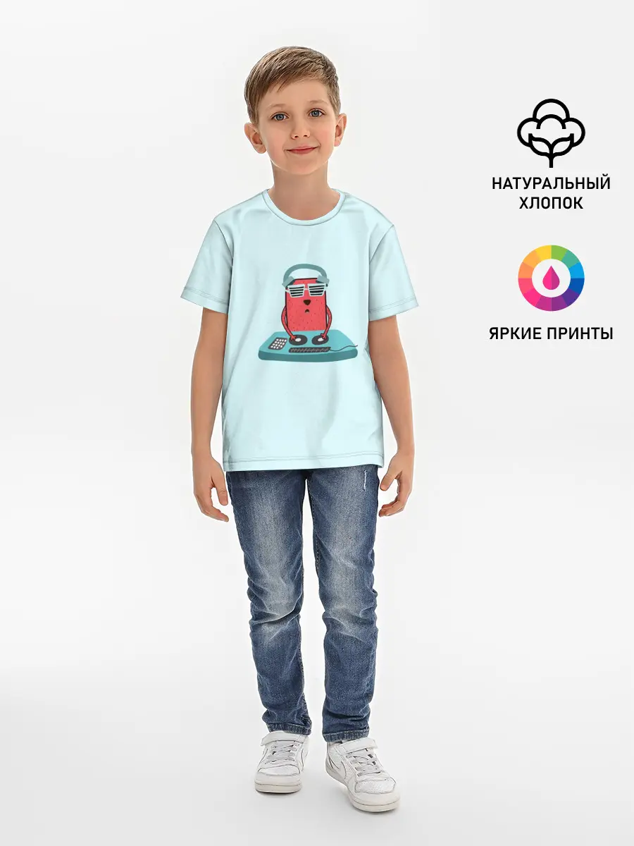 Детская базовая футболка / Воспроизведение
