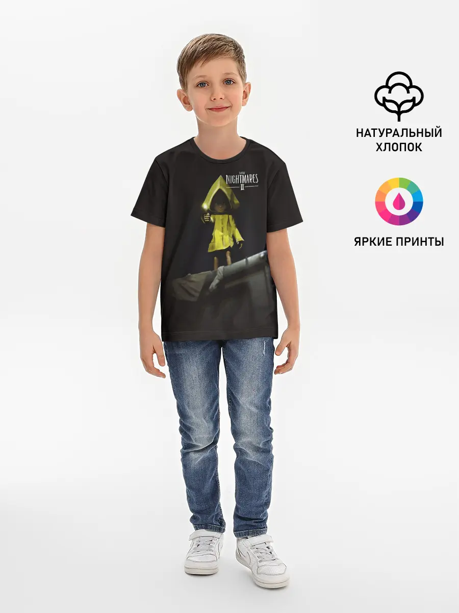 Детская базовая футболка / Little Nightmares 2 Шестая