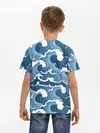 Детская базовая футболка / Морские волны