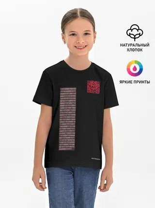 Детская базовая футболка / самурай 404