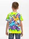 Детская базовая футболка / Неоновая кислота