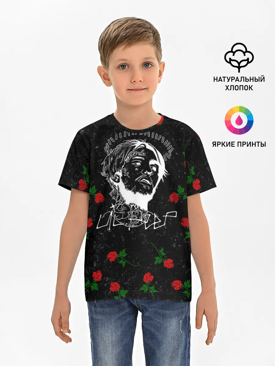 Детская базовая футболка / LIL PEEP