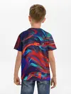 Детская базовая футболка / Абстракция краски