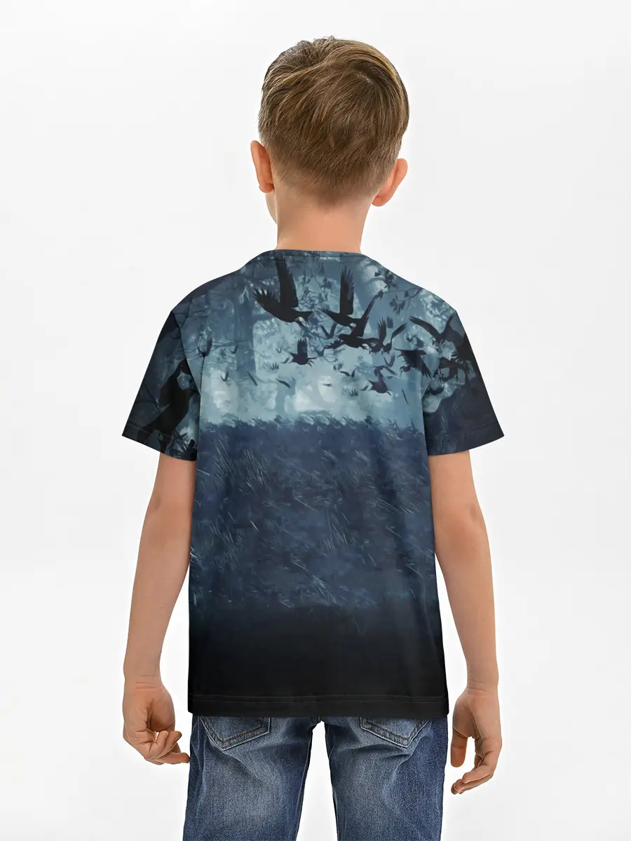 Детская базовая футболка / The witcher