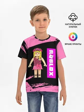 Детская базовая футболка / BARBIE | ROBLOX | РОБЛОКС