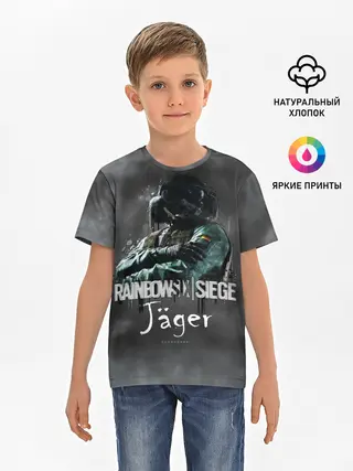Детская базовая футболка / Jager : Rainbow Six