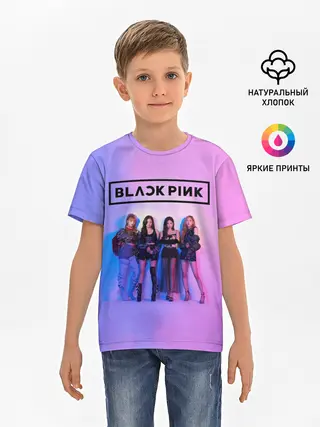 Детская базовая футболка / BLACKPINK