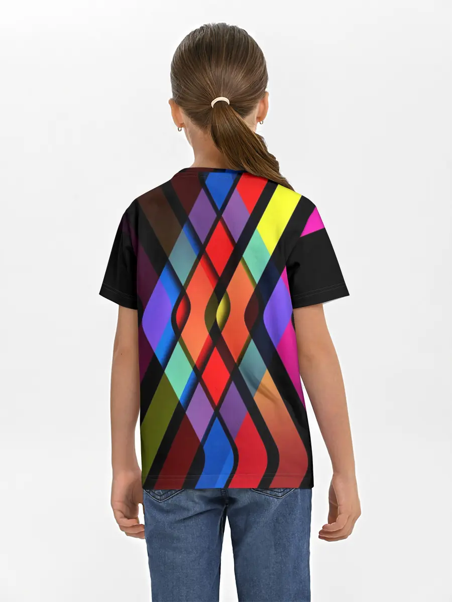 Детская базовая футболка / Пересечение