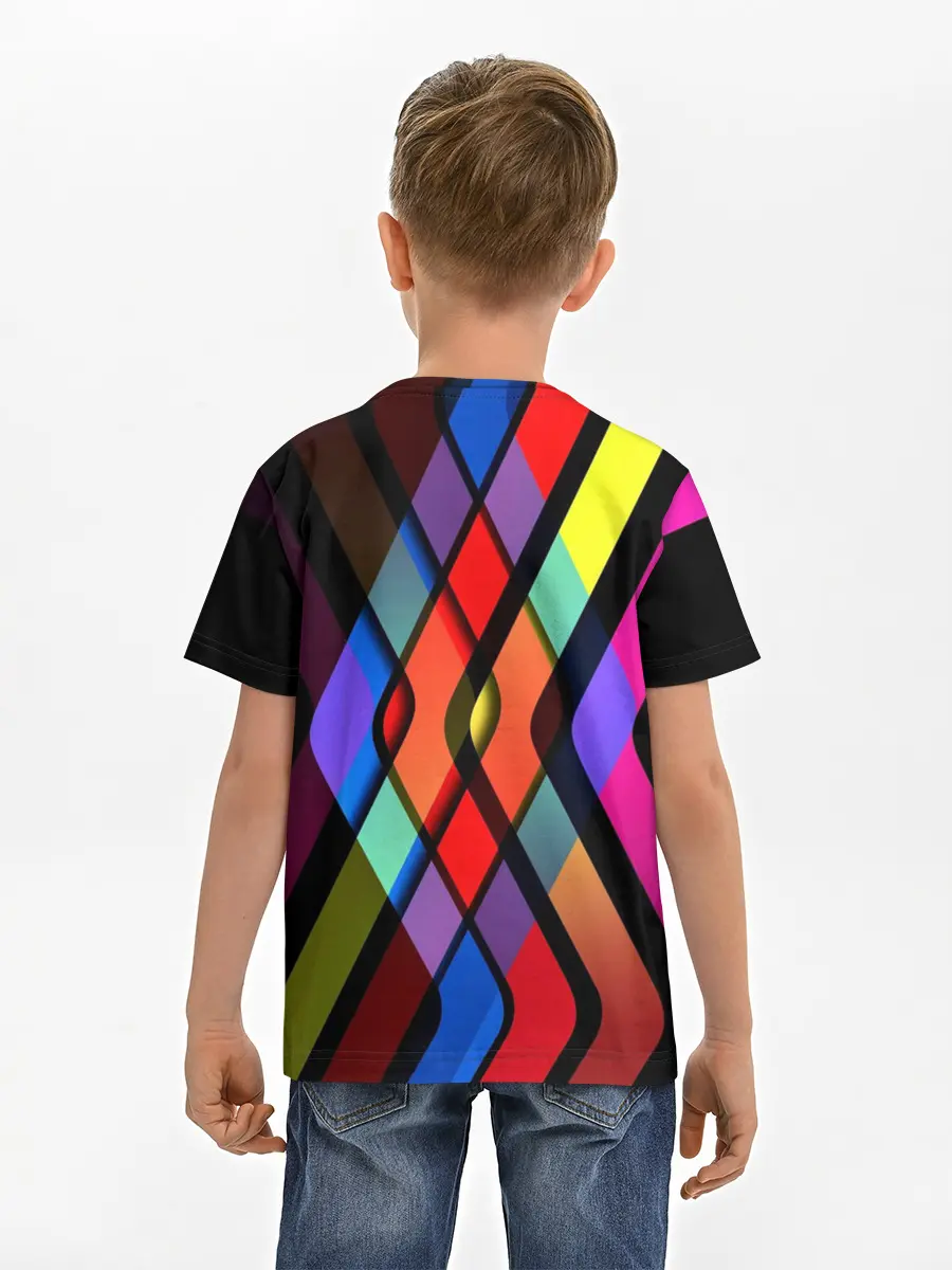 Детская базовая футболка / Пересечение