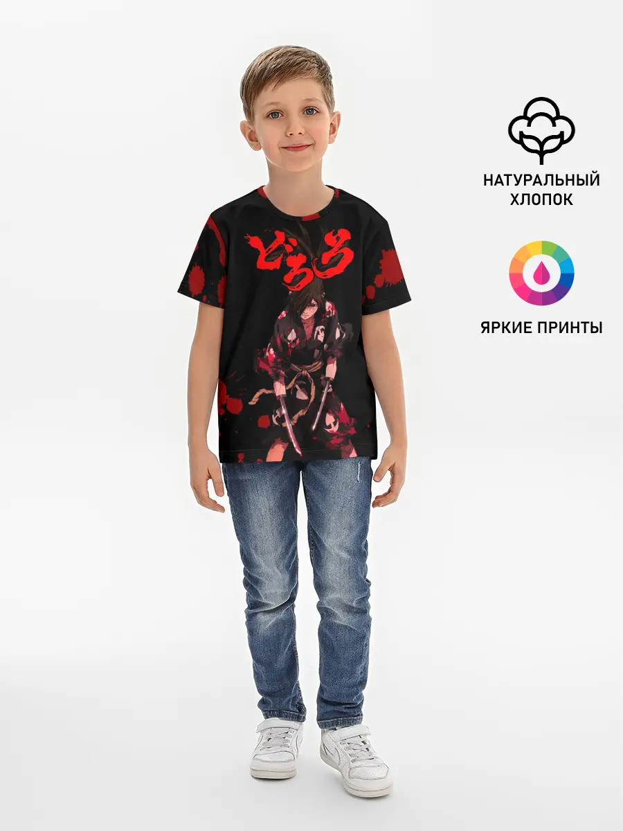 Детская базовая футболка / Дороро