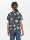 Детская базовая футболка / Звезды, планеты и созвездия