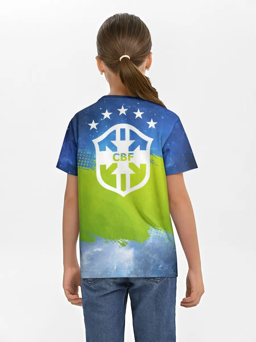 Детская базовая футболка / Роберто Карлос | Бразилия