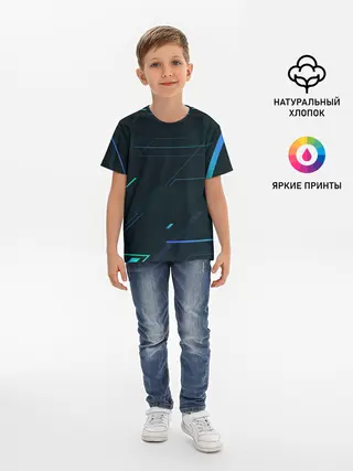 Детская базовая футболка / Modern Geometry