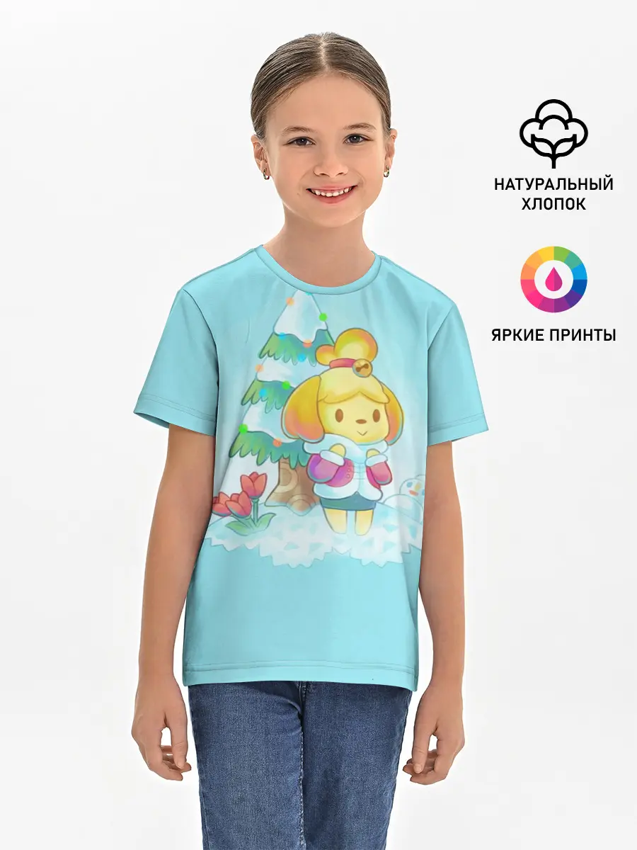 Детская базовая футболка / ANIMAL CROSSING