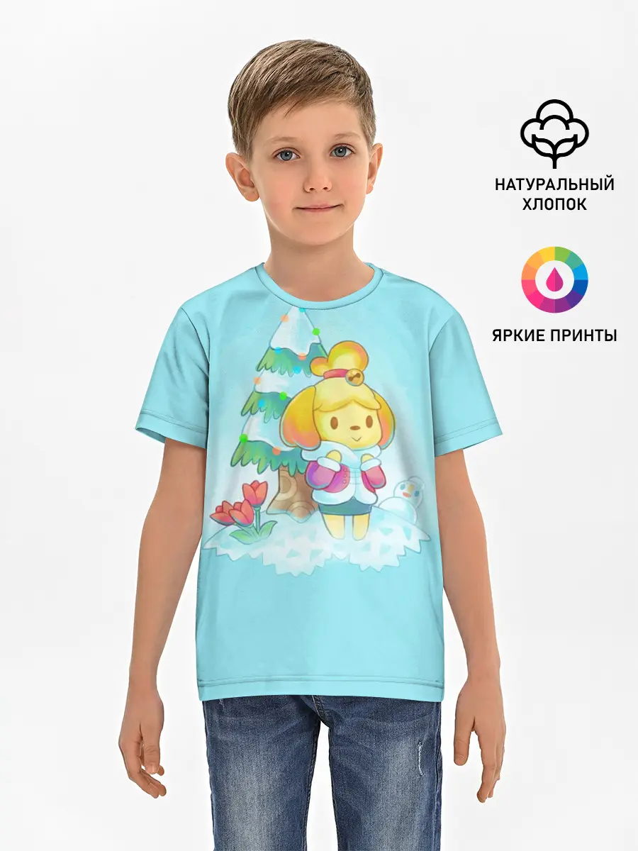 Детская базовая футболка / ANIMAL CROSSING