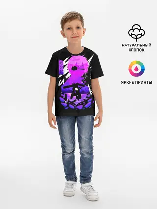 Детская базовая футболка / Chainsaw Man: Человек-бензопила