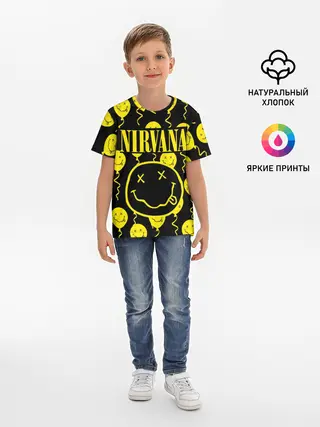 Детская базовая футболка / NIRVANA