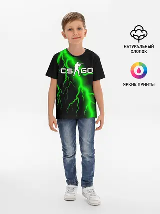 Детская базовая футболка / COUNTER STRIKE