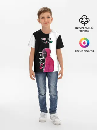 Детская базовая футболка / Игра в кальмара | SG