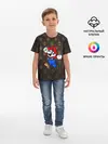 Детская базовая футболка / mario