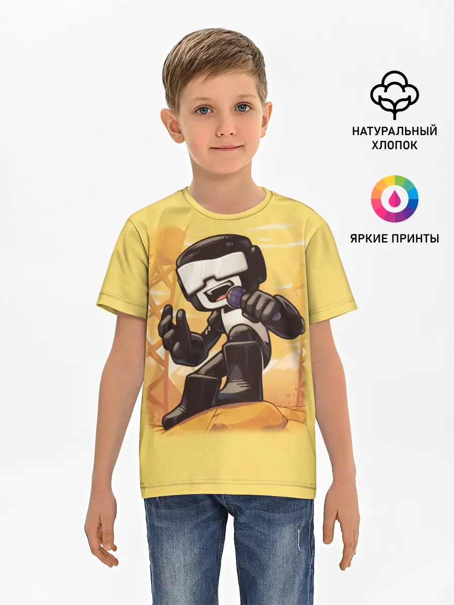 Детская базовая футболка / Танкист