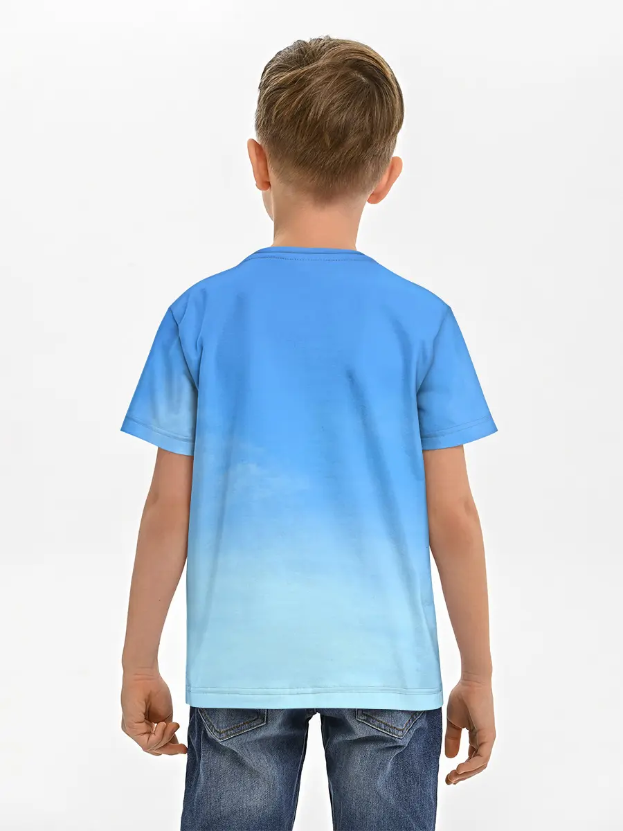 Детская базовая футболка / Гию Томиока Kimetsu no Yaiba