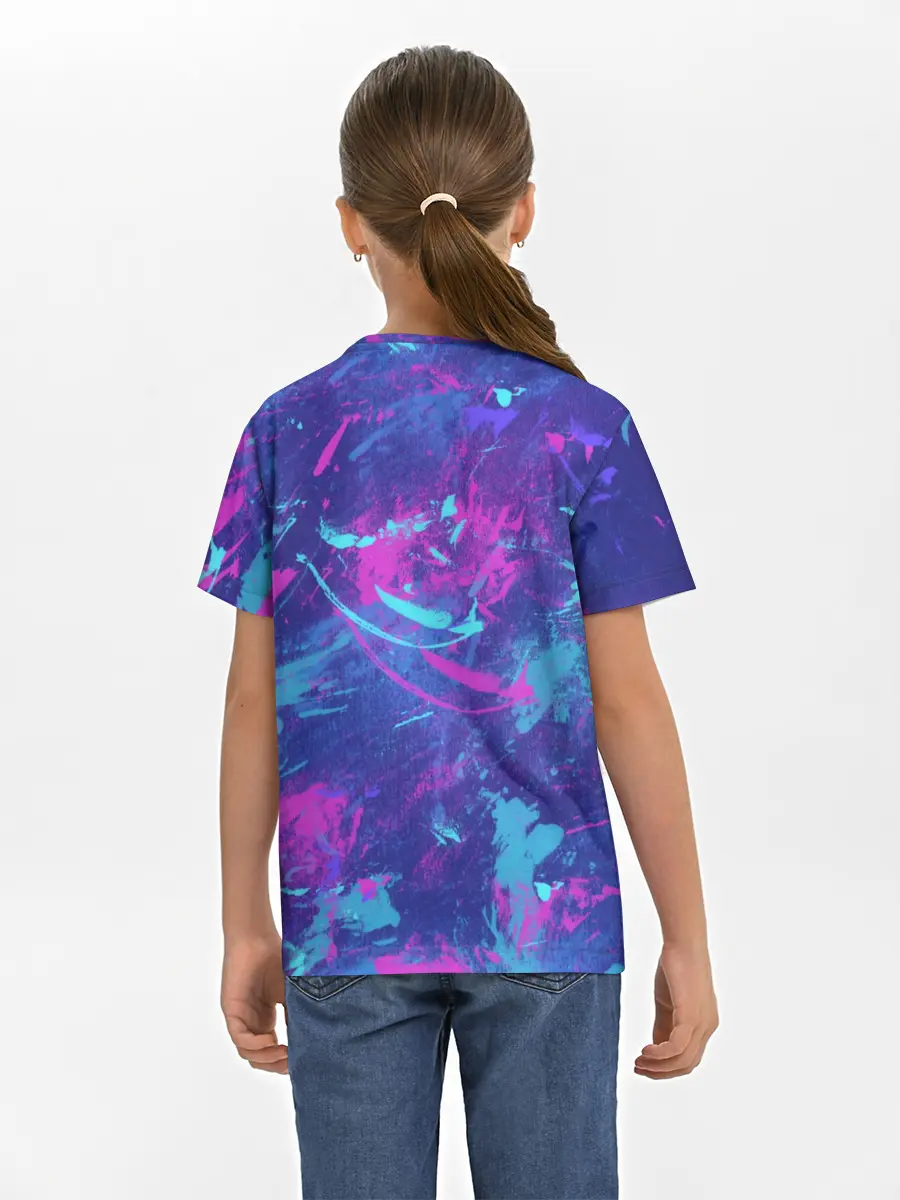 Детская базовая футболка / Краски