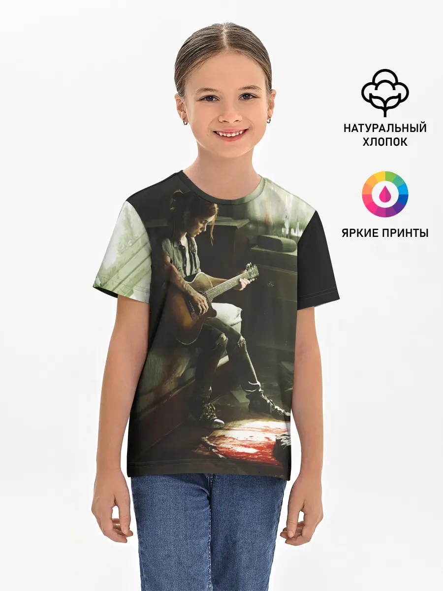 Детская базовая футболка / ЛАСТ ОФ АС 2 ЭЛЛИ