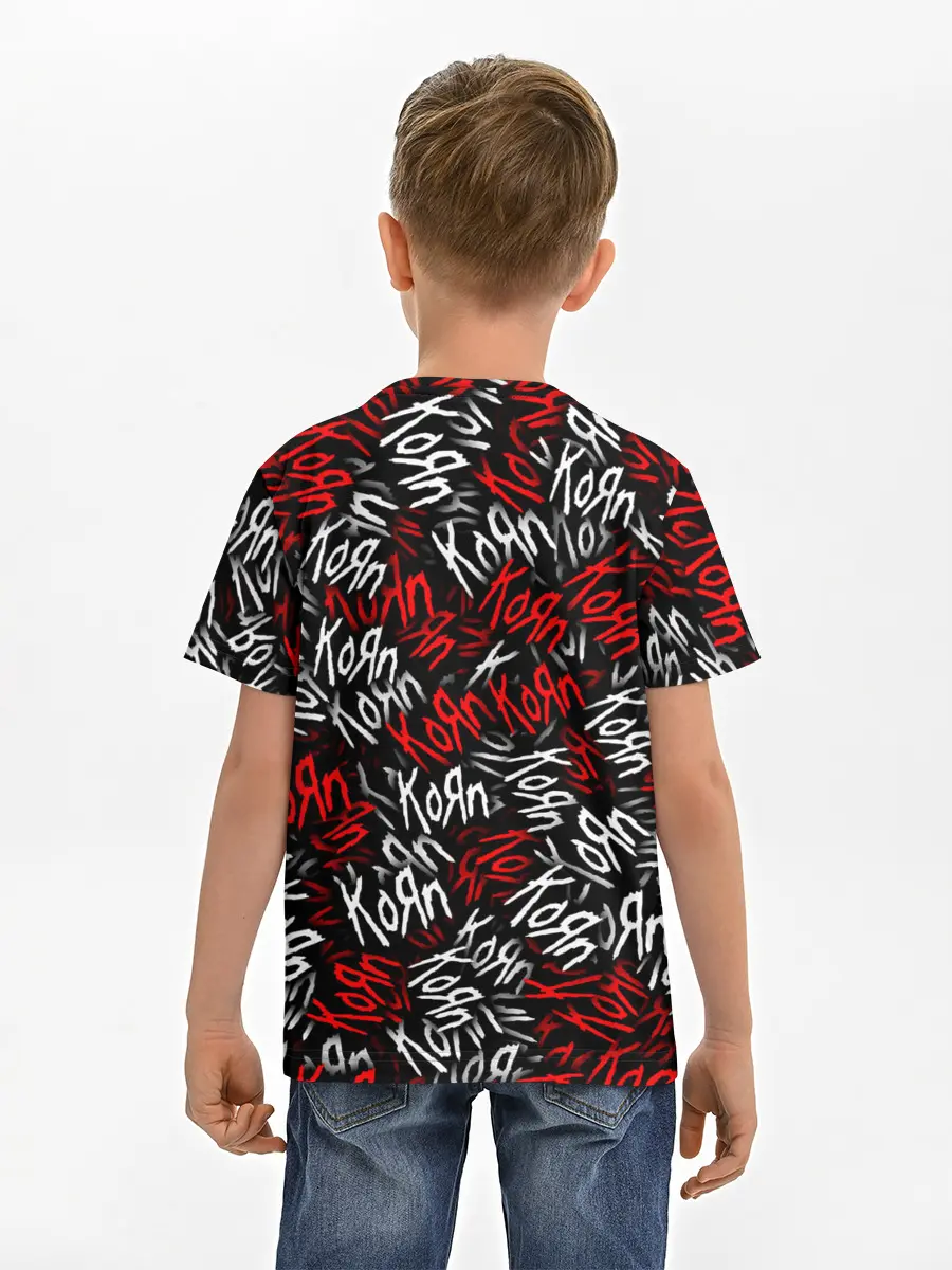 Детская базовая футболка / KoЯn KoЯn KoЯn...