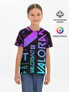Детская базовая футболка / Valorant