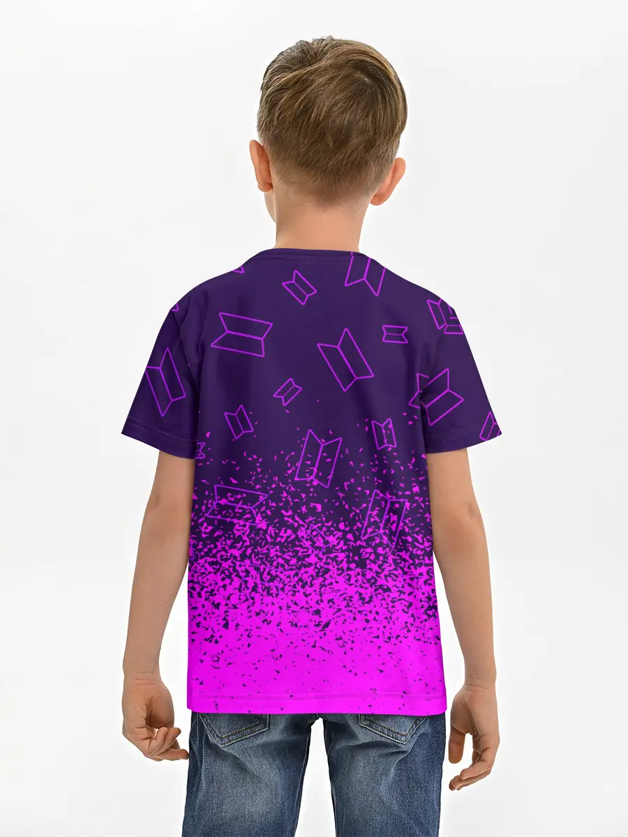 Детская базовая футболка / BTS / БТС