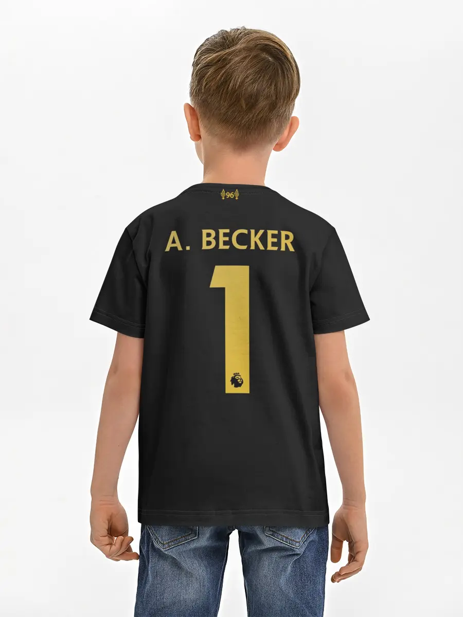 Детская базовая футболка / Alisson GK home 19-20