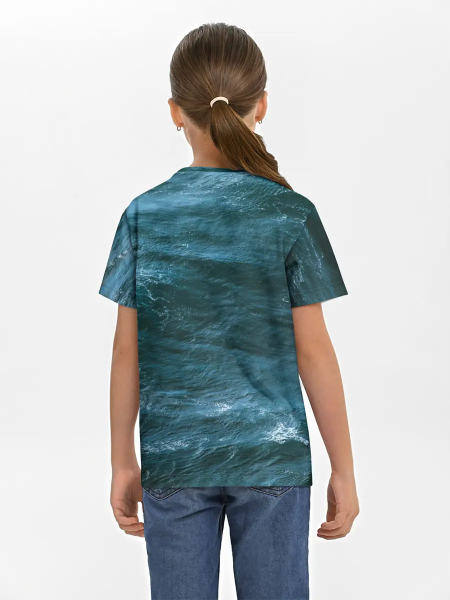 Детская базовая футболка / дайвинг