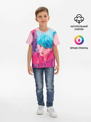 Детская базовая футболка / BTS