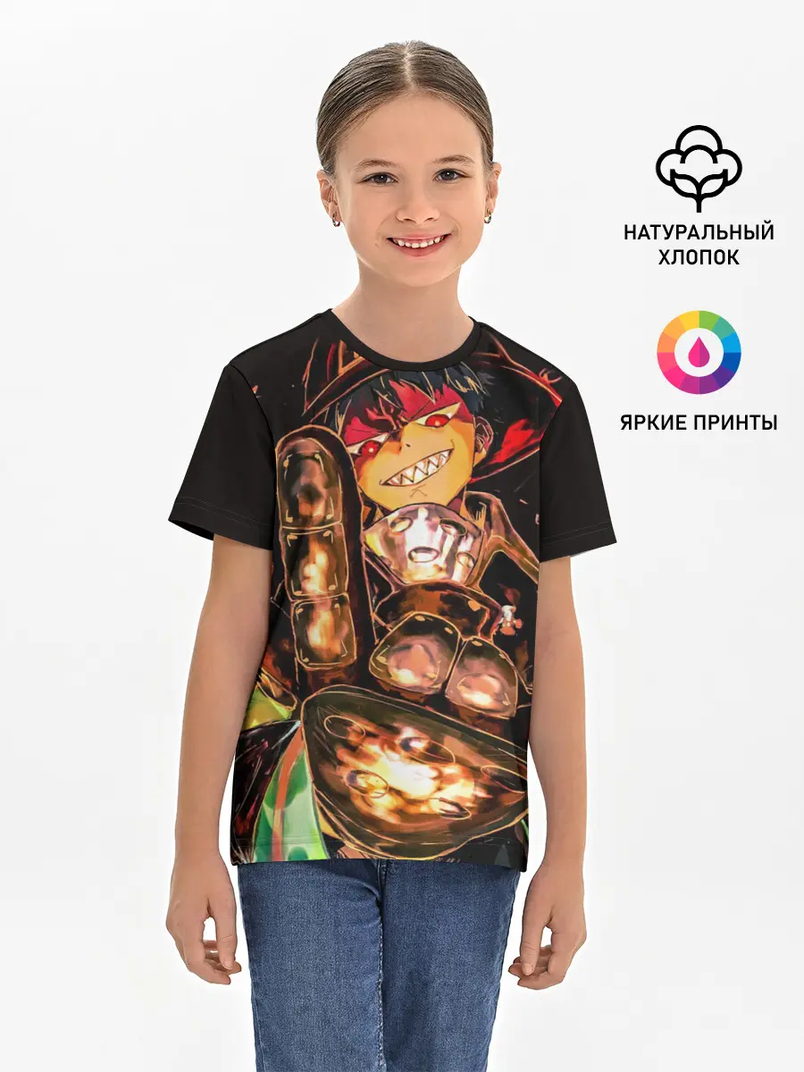 Детская базовая футболка / Пламенная бригада пожарных